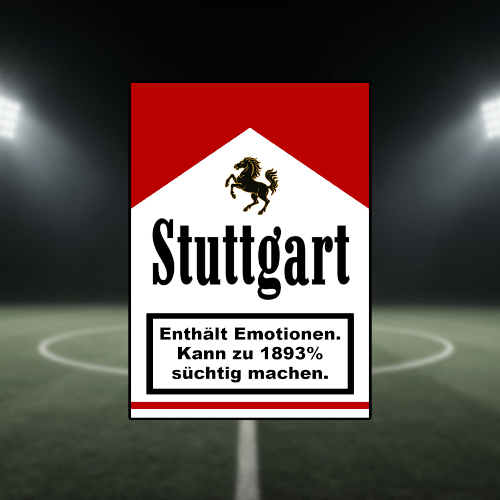 1893% Stuttgart süchtig Sticker Aufkleber