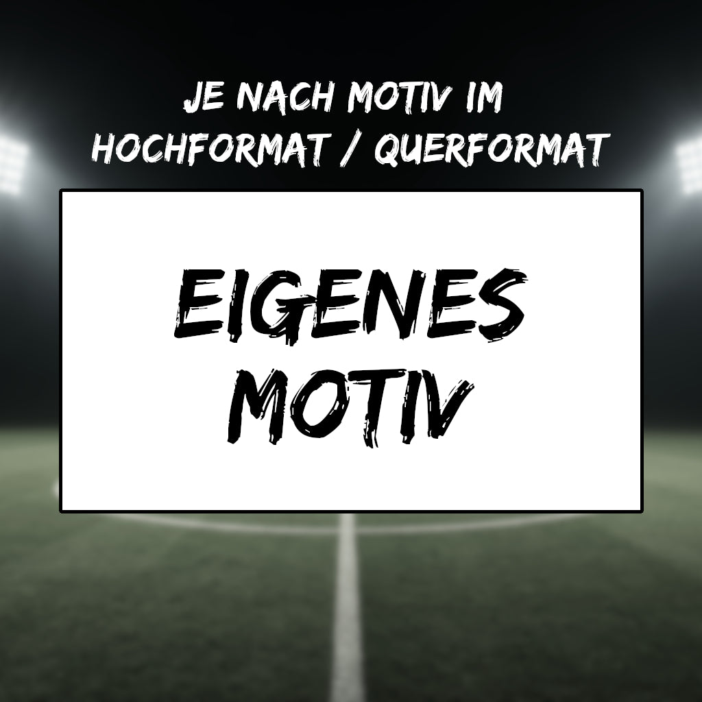 Eigenes Motiv - Sticker rechteckig