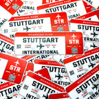 Stuttgart International / Pokalsieger Sticker Set