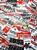 Stuttgart Sticker großes Set - Alle Motive