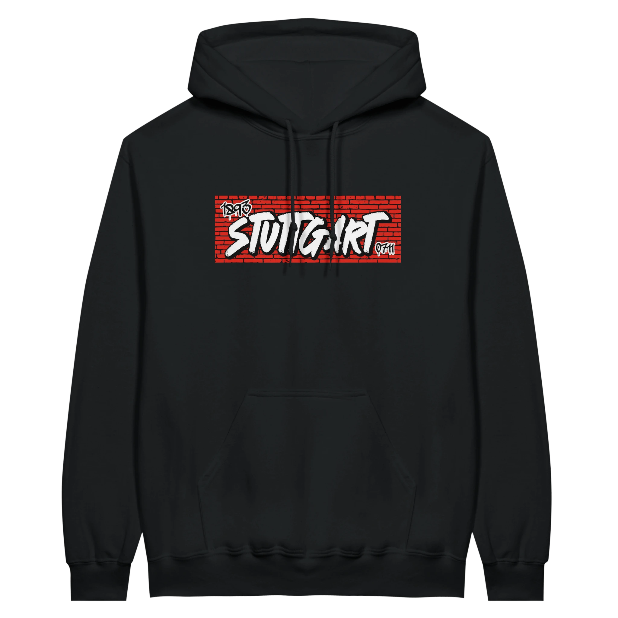 Stuttgart 1893 0711 Graffiti Hoodie black