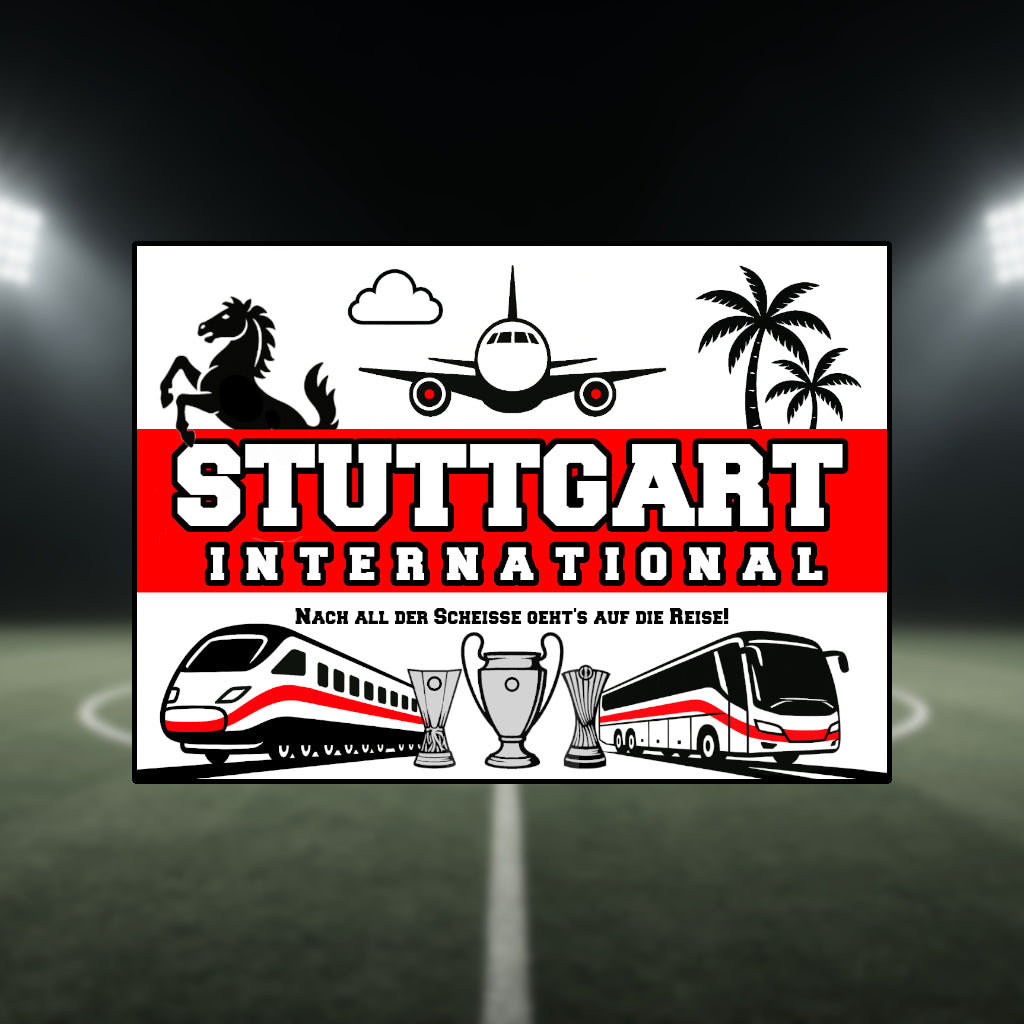 Stuttgart International Sticker Aufkleber