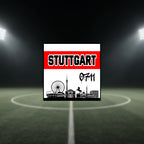 Stuttgart Skyline 0711 Sticker Aufkleber